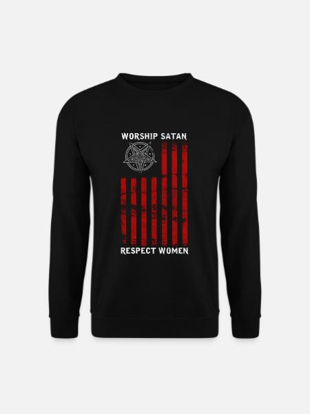 front 69101603191548027 - Unisex Pullover - Schwarz
