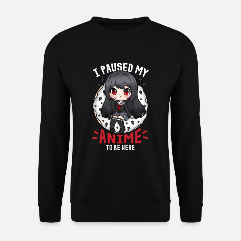 front 23551664893122326 - Unisex Sweatshirt - black