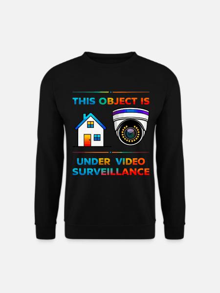 Building surveillance - Unisex Sweatshirt - black