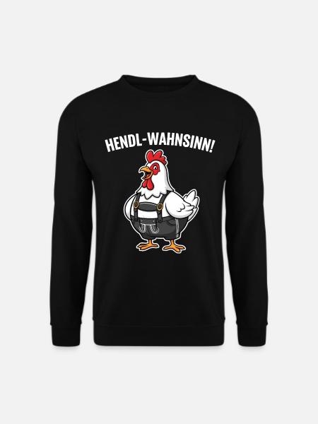Chicken madness ! - Unisex Sweatshirt - black