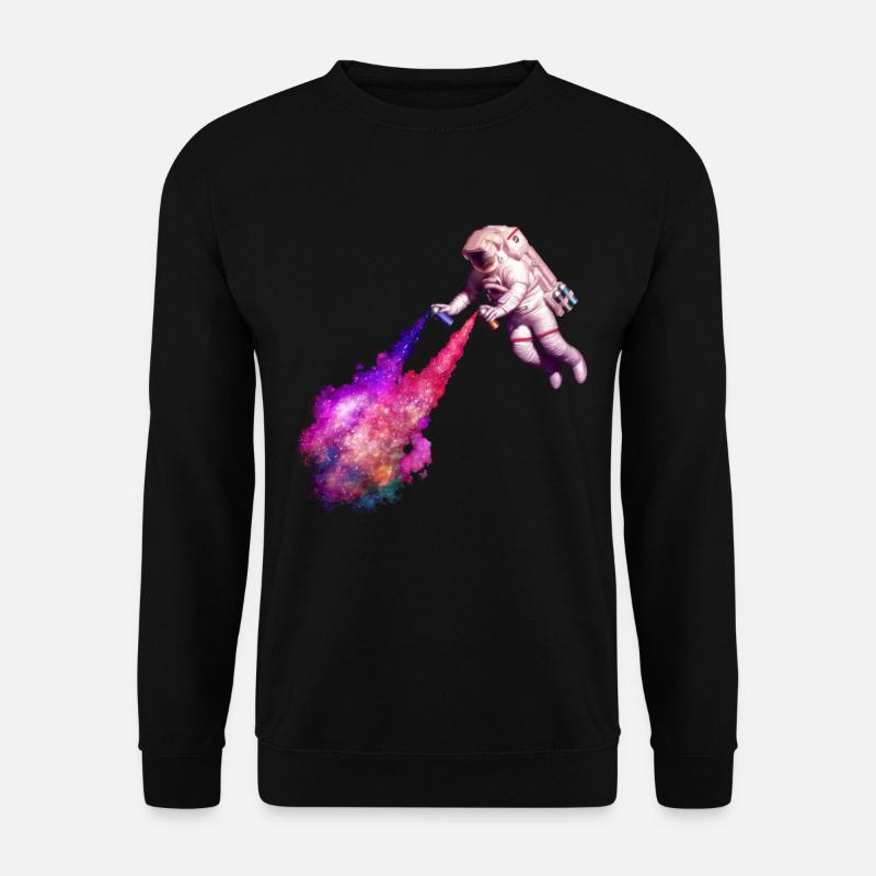 Sternschnuppen - Unisex Pullover - Schwarz