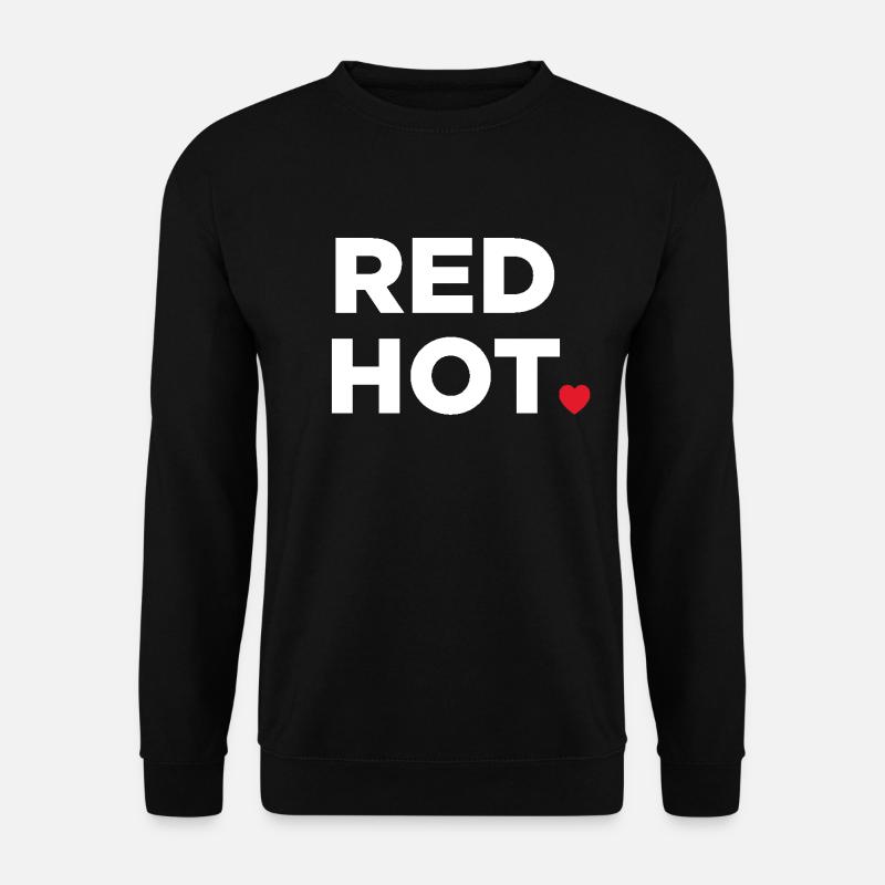Red Hot - Unisex Sweatshirt - black