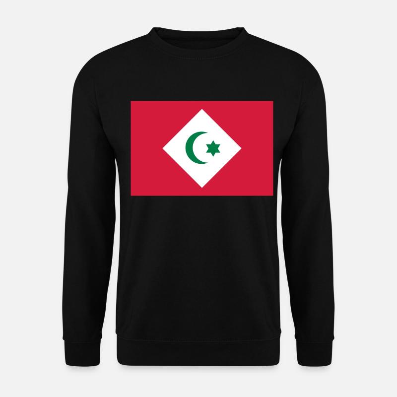 Drapeau de la République du Rif - Sweat-shirt Unisexe - noir