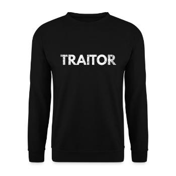Traitor TTT garrys mod gaming game nerd game - Unisex Sweatshirt - black - Front - Alina (178cm) & Michal (187cm)