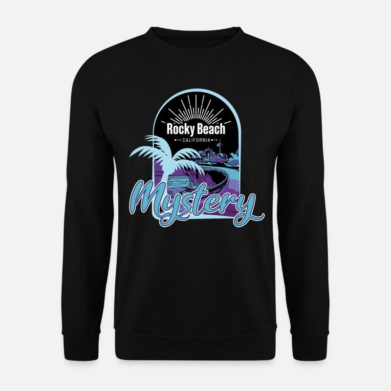 Die drei ??? Rocky Beach Mystery - Unisex Pullover - Schwarz