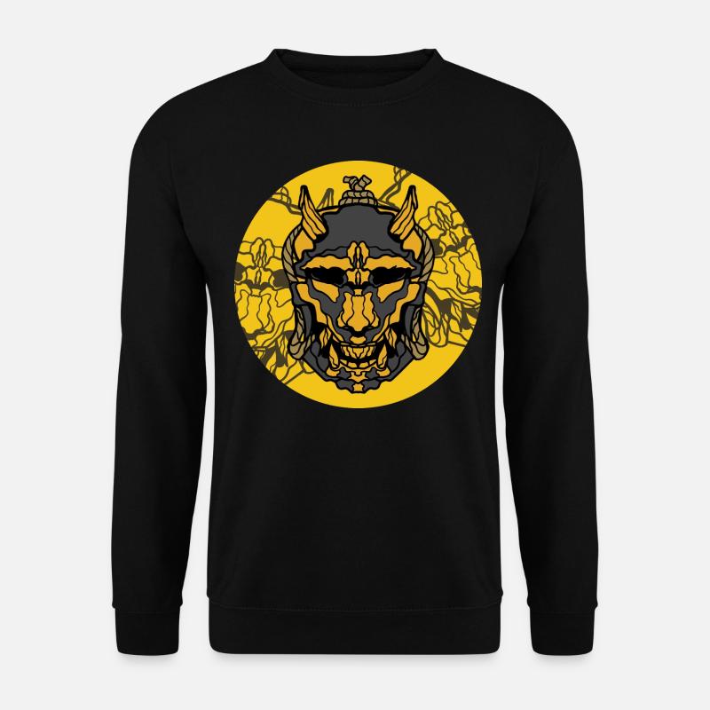Samurai-Maske - Unisex Pullover - Schwarz
