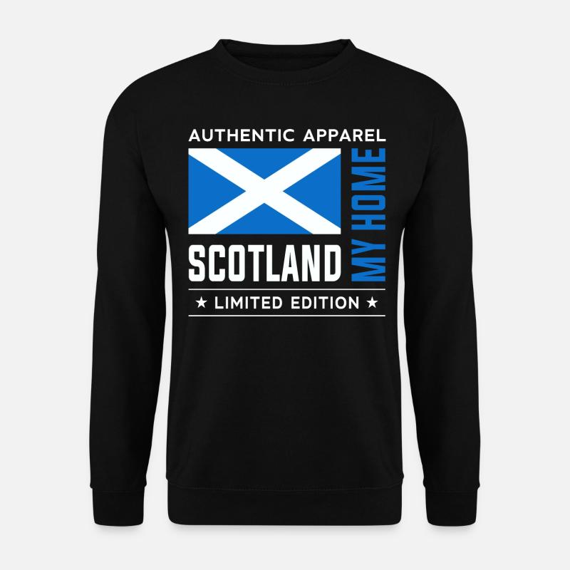 Scotland - Unisex Pullover - Schwarz