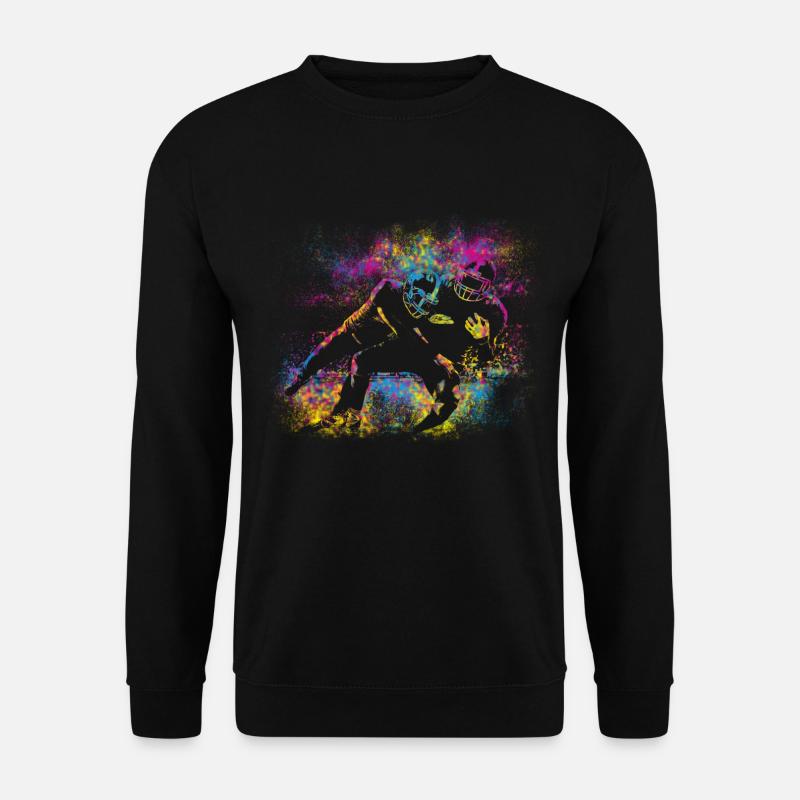 Football Colors - Unisex Pullover - Schwarz