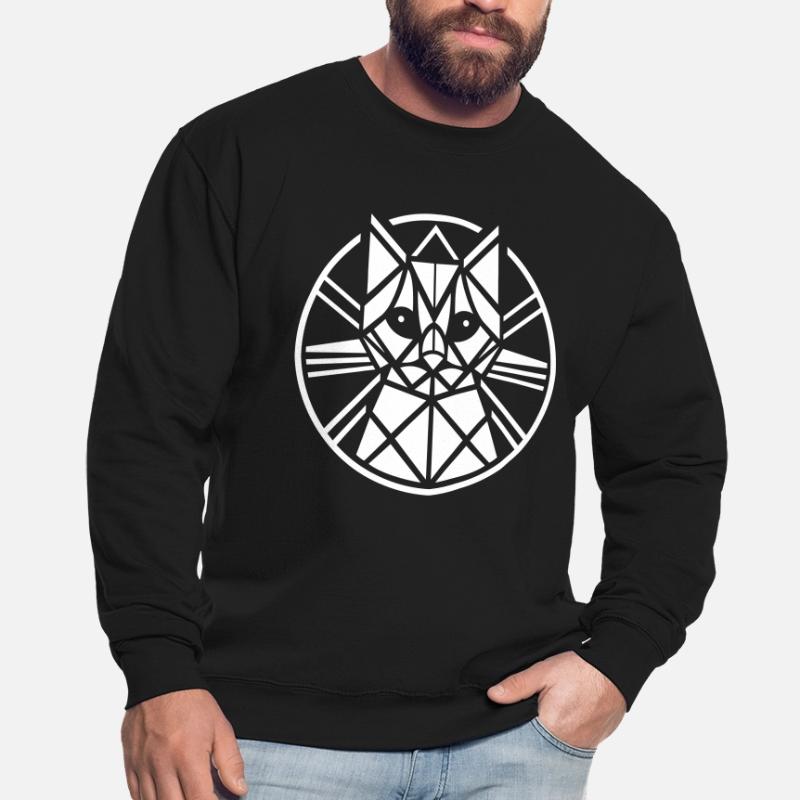 Artéfact de conception créative de chat Sweat-shirt Unisexe