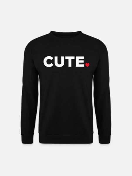 Cute - Unisex Sweatshirt - black