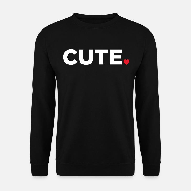 Cute - Unisex Sweatshirt - black