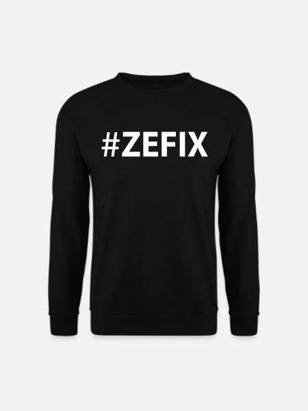 #zefix! - Unisex Pullover - Schwarz