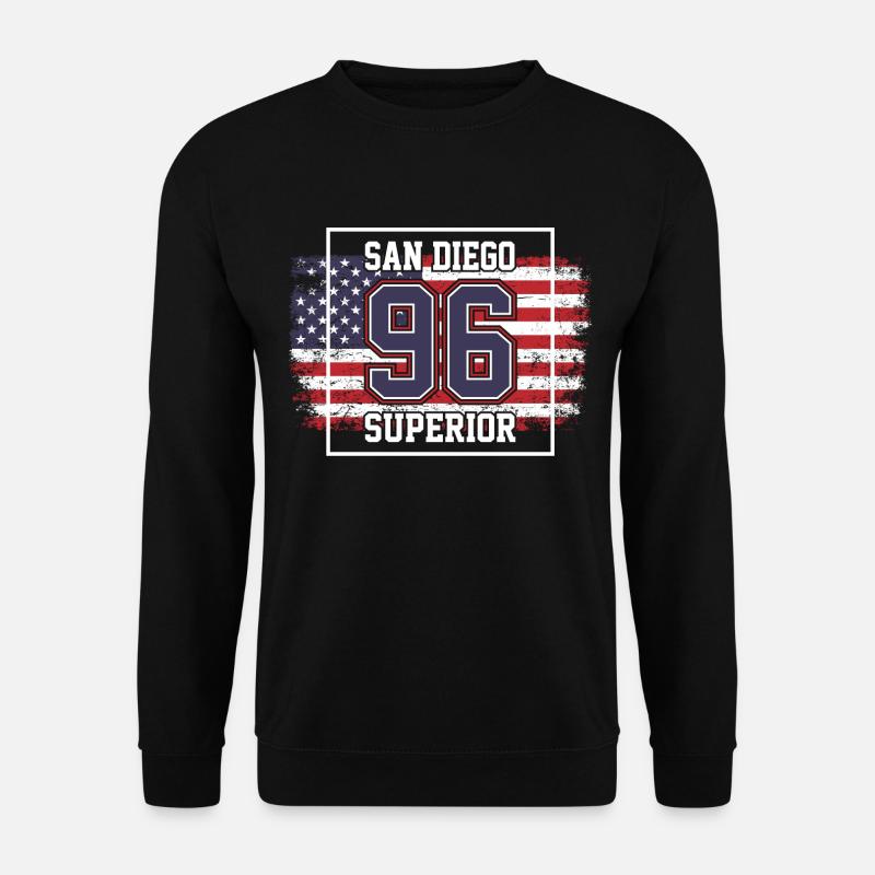 San Diego - Unisex Sweatshirt - black