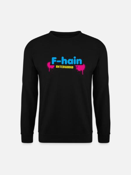 F Hain Berlin - Unisex Pullover - Schwarz