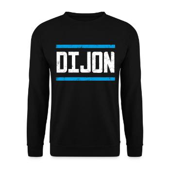 Dijon - Unisex Pullover - Schwarz - Vorne - Alina (178cm) & Michal (187cm)