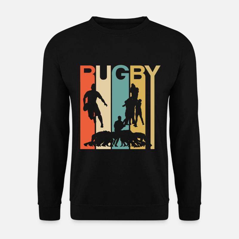 RUGBY SHIRT - Unisex Pullover - Schwarz
