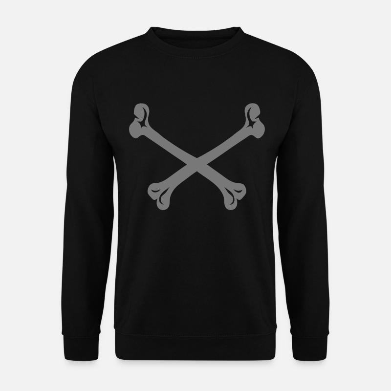 skeletal bone - Unisex Sweatshirt - black