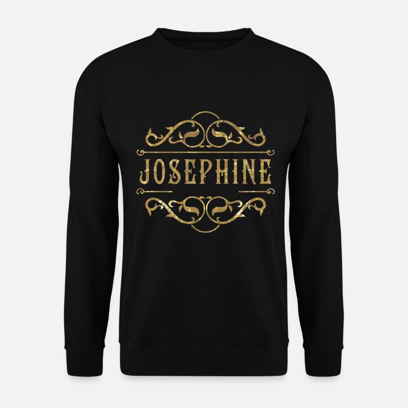 Josephine gold - Unisex Pullover - Schwarz
