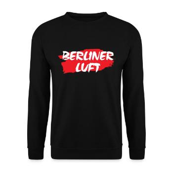Good Old Berlin - Unisex Pullover - Schwarz - Vorne - Alina (178cm) & Michal (187cm)