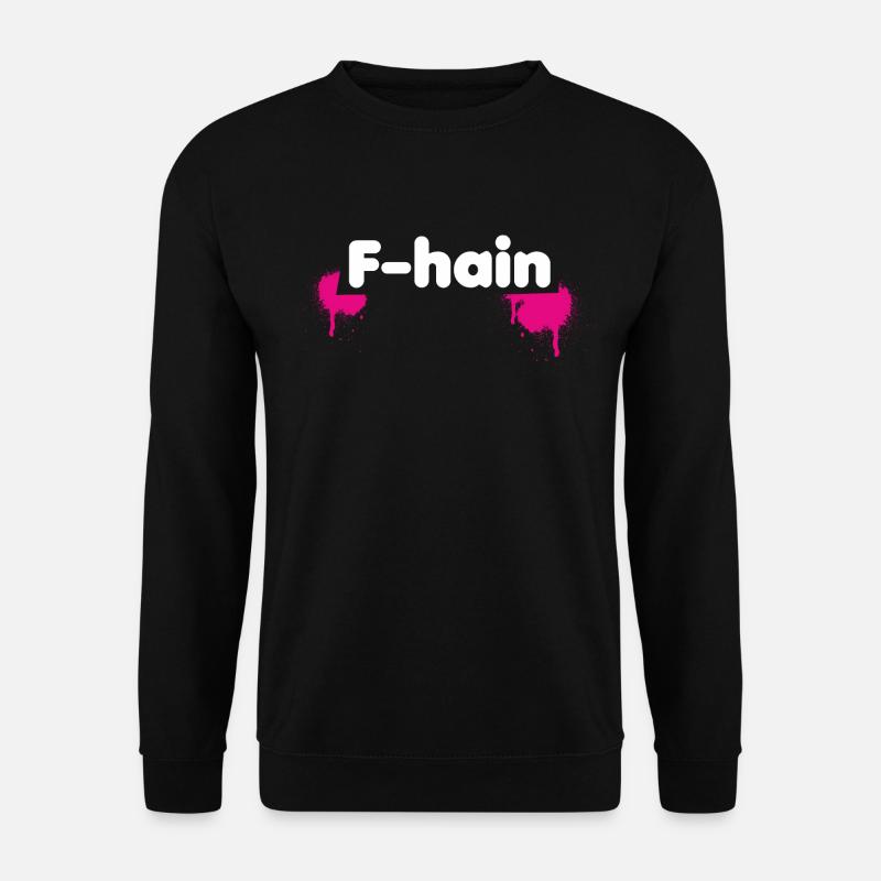 F-Hain Berlin - Sweat-shirt Unisexe - noir