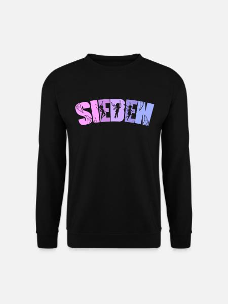 Feen Geburtstag 7 Jahre Mädchen Kleine Fee - Unisex Pullover - Schwarz