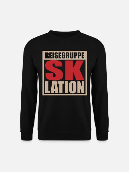 Reisegruppe Eskalation Sklation | Farben änderbar - Unisex Pullover - Schwarz