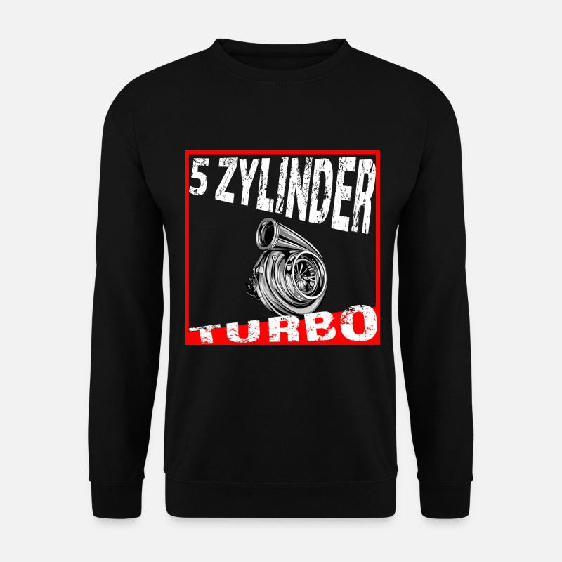 5 Zylinder Fünf Zylinder - Unisex Pullover - Schwarz
