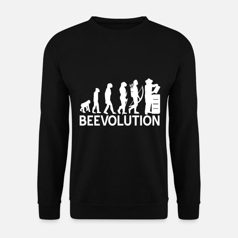 Abeilles Abeilles Evolution Apiculture - Sweat-shirt Unisexe - noir