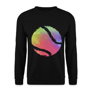 Tennis - Sweat-shirt Unisexe - noir - Devant - Alina (178cm) & Michal (187cm)