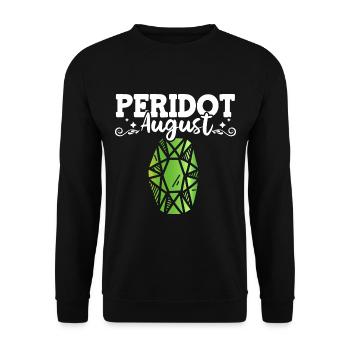 Pierres précieuses - Sweat-shirt Unisexe - noir - Devant - Alina (178cm) & Michal (187cm)