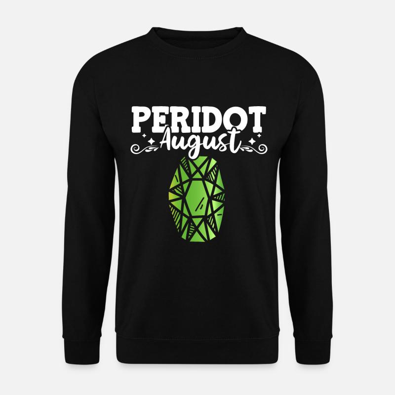 Edelsteine - Unisex Pullover - Schwarz