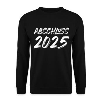 Abschluss 2025 - Unisex Pullover - Schwarz - Vorne - Alina (178cm) & Michal (187cm)