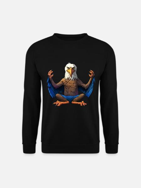 Adler Yoga - Unisex Sweatshirt - black
