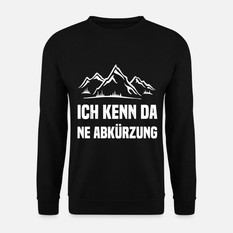ich kenn da ne Abkürzung - Unisex Pullover - Schwarz