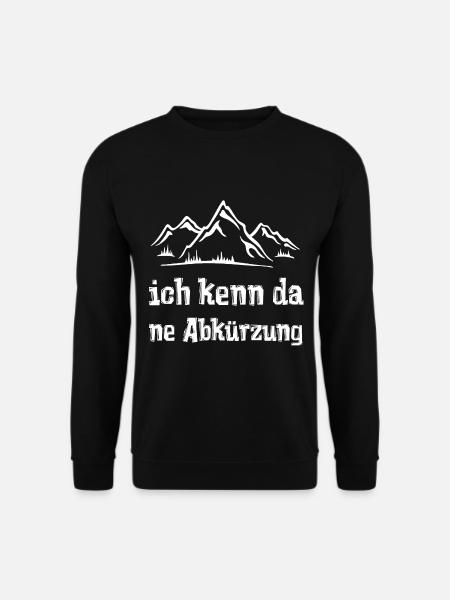 ich kenn da ne Abkürzung - Unisex Pullover - Schwarz