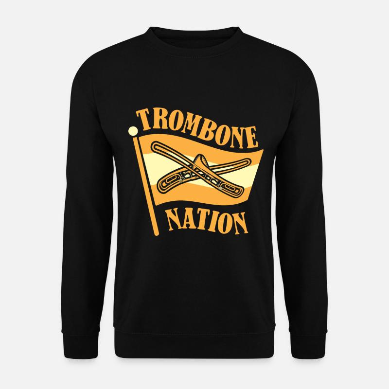 Trombone - Unisex Sweatshirt - black