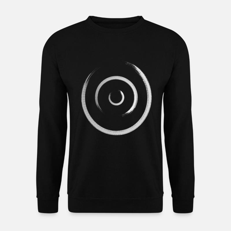 Circles - Unisex Sweatshirt - black