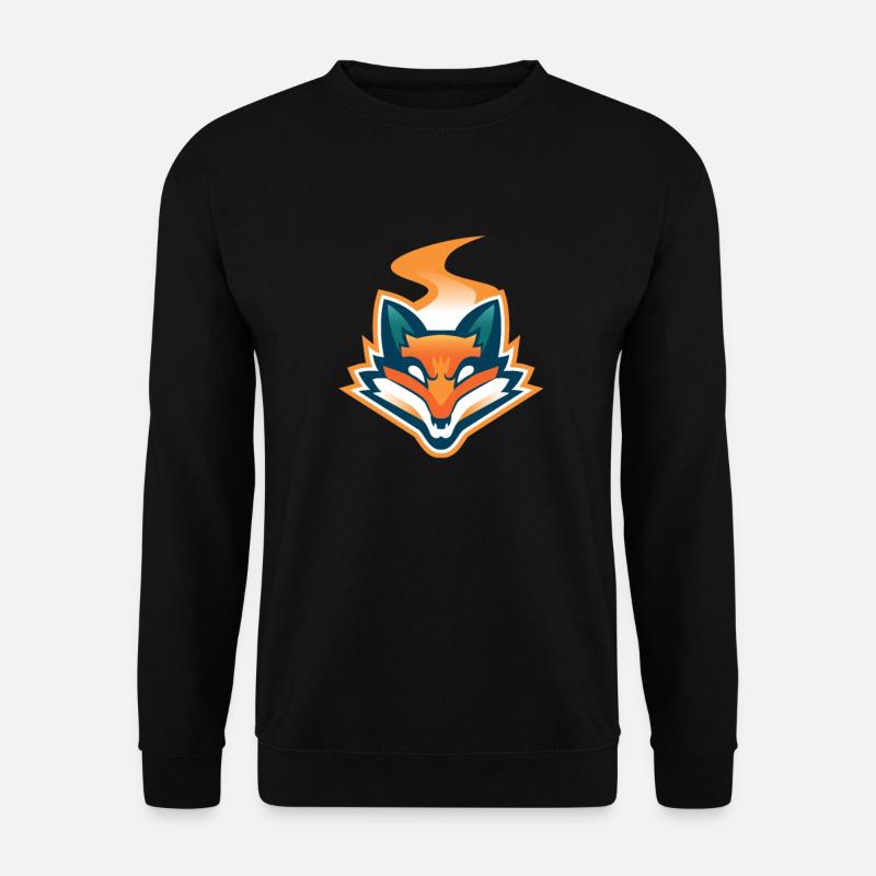 Speedy Fox Logo - Unisex Sweatshirt - black