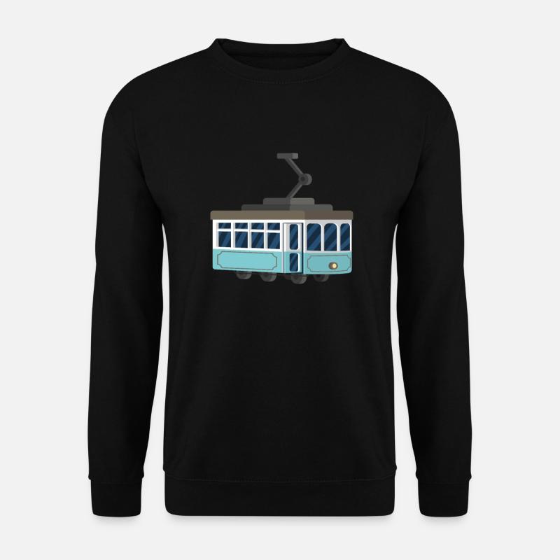 Spårvagn - Unisextröja - svart