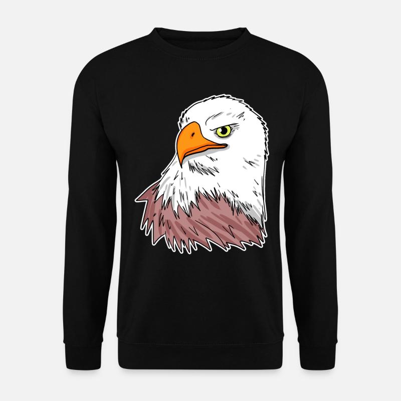 Eagle Bird - Unisex Sweatshirt - black
