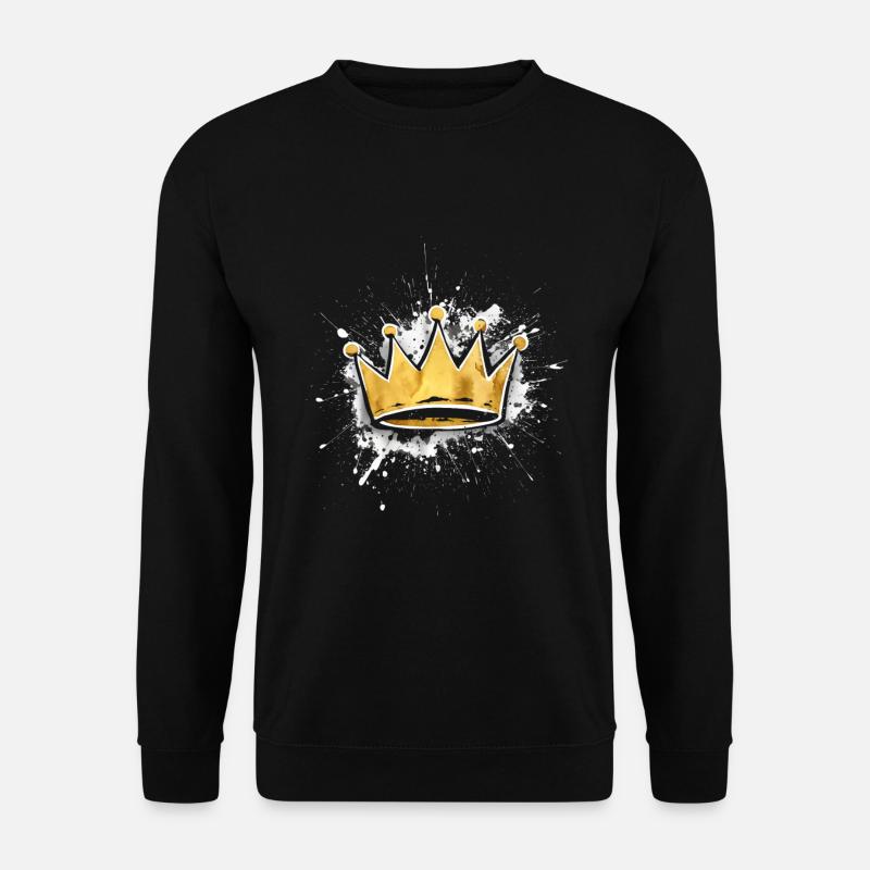 Crown King - Unisex Sweatshirt - black