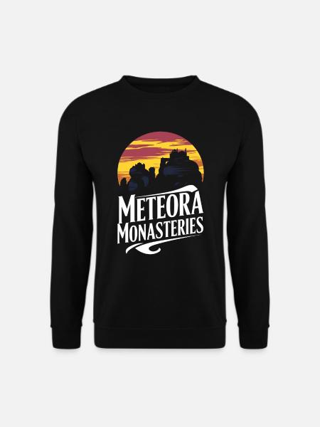 meteora monasteries - Unisex Sweatshirt - black