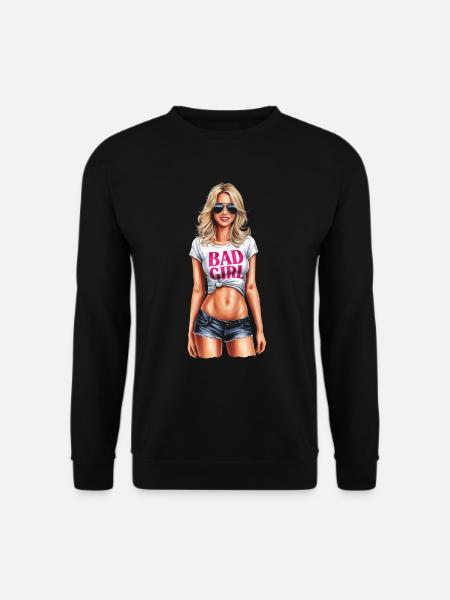 Bad girl - Unisex Sweatshirt - black