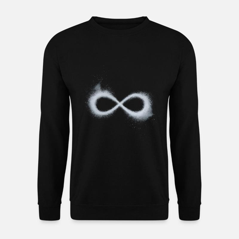 Unendlichkeit - Unisex Pullover - Schwarz