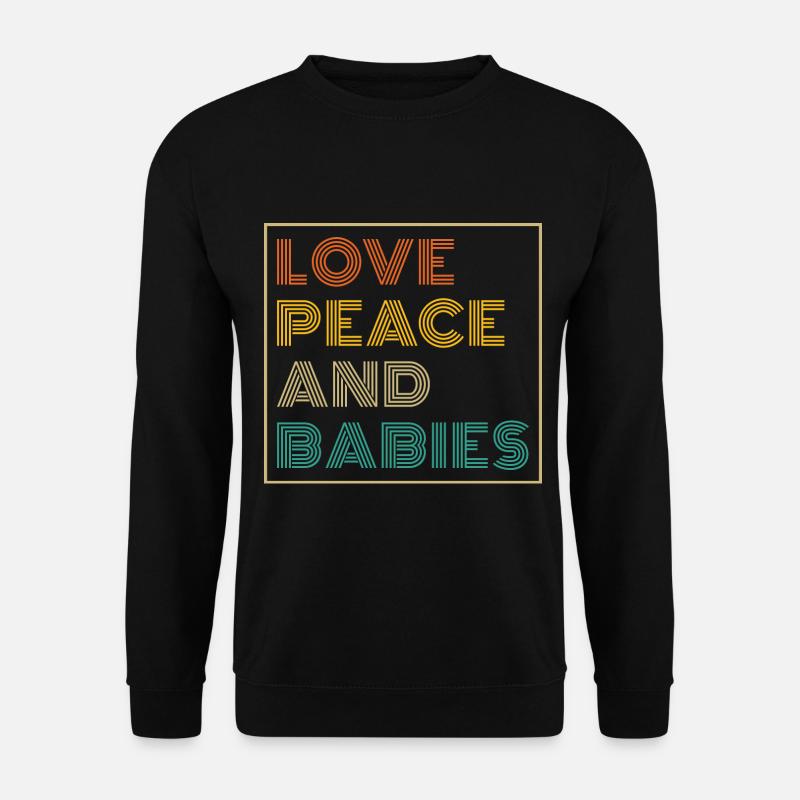 Hebamme Geburtshelfer - Unisex Pullover - Schwarz