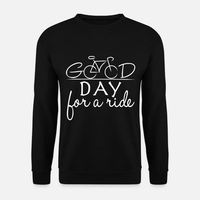 Vélo de course - Sweat-shirt Unisexe - noir