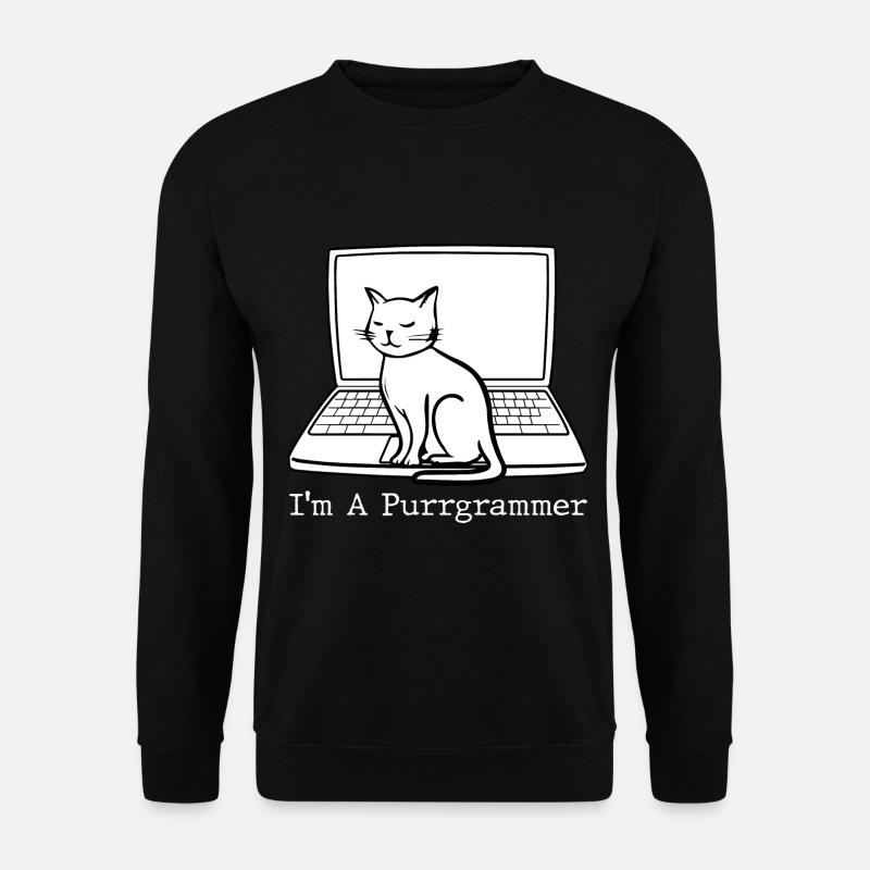 Programmierer Coder Software Entwickler - Unisex Pullover - Schwarz