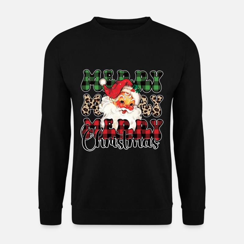 Joyeux Joyeux Noël Noël - Sweat-shirt Unisexe - noir