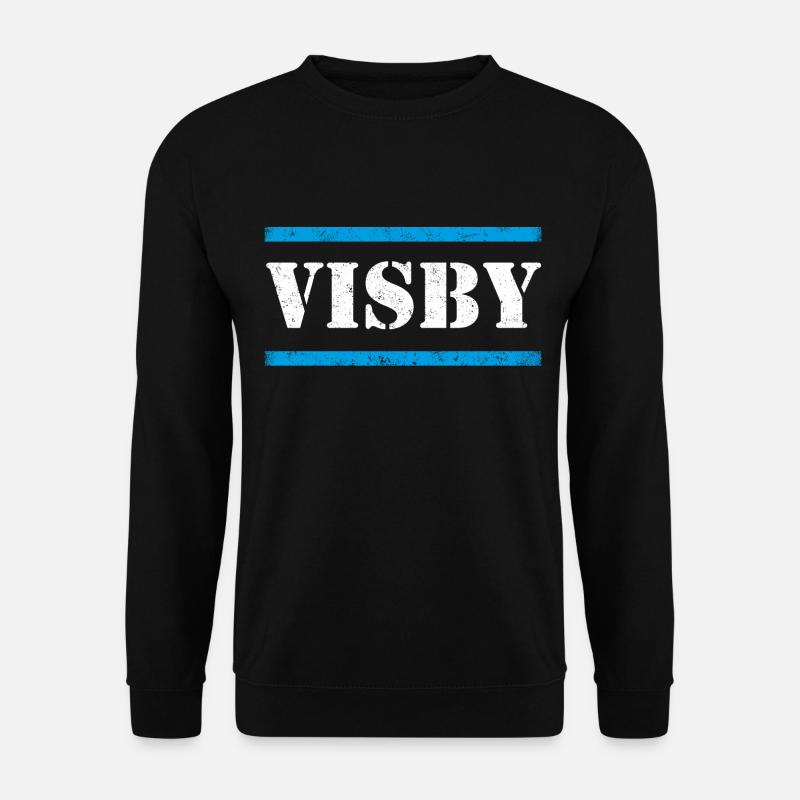 Visby - Unisex Pullover - Schwarz
