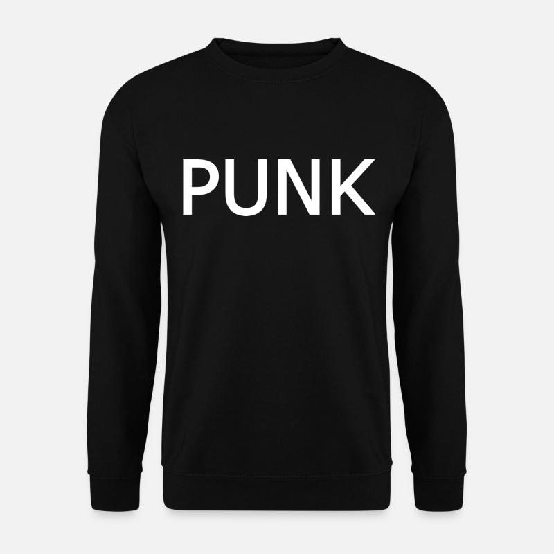 Punk - Unisex Pullover - Schwarz